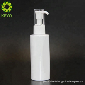Cosmetic pump shampoo bottle 100ml plastic containers for shampoo